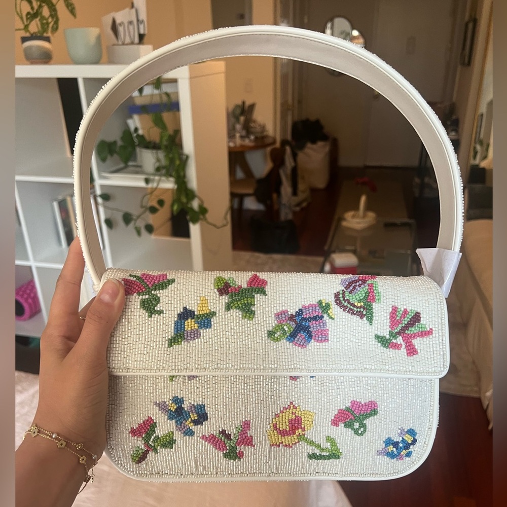 NWT Staud Tommy Bag in New Bloom Day